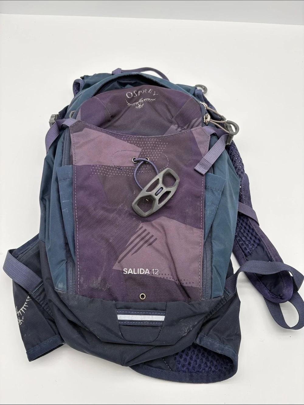 Osprey Salida 12 Blue Purple Hydration Backpack BLEMISH
